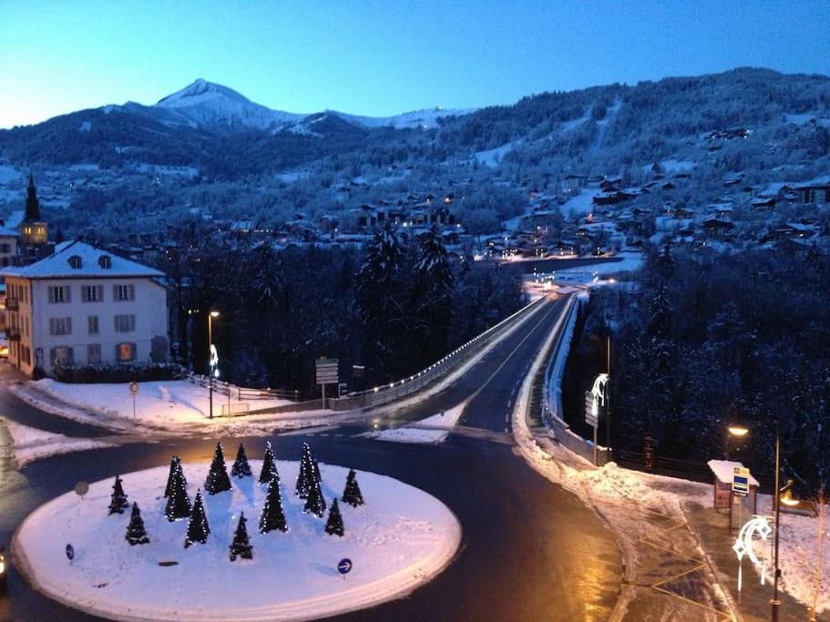 Appart Cosy Et Lumineux Au Coeur De Saint Gervais Экстерьер фото